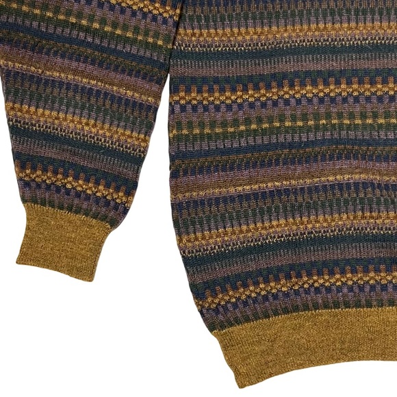 VTG/EC Mid-Late 80’s from Italy Mens angora and wool sweater - Picture 3 of 6